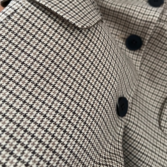 Helsa plaid curve jacket M - Picture 10 of 13